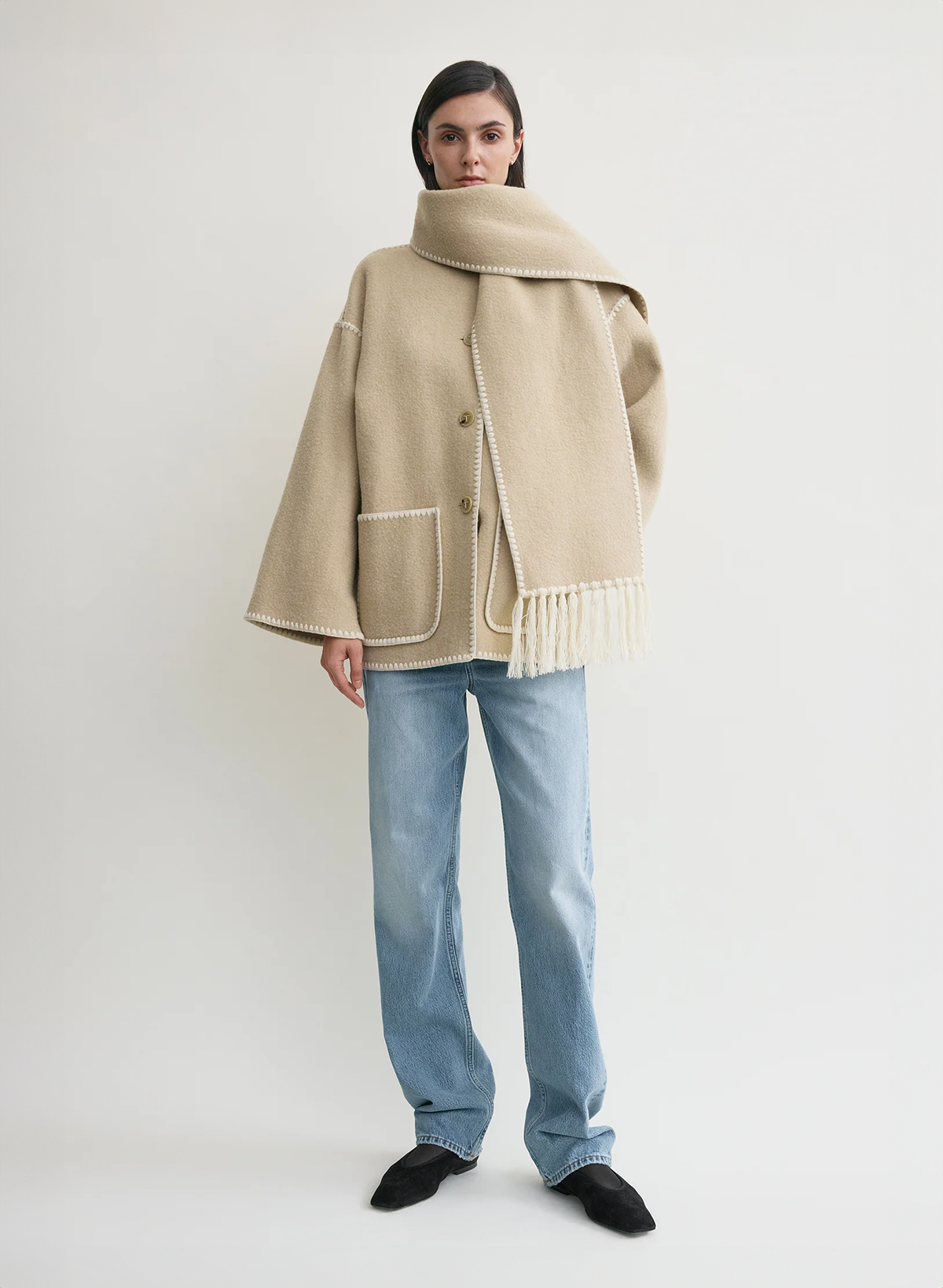 The Arlette Wrap Coat