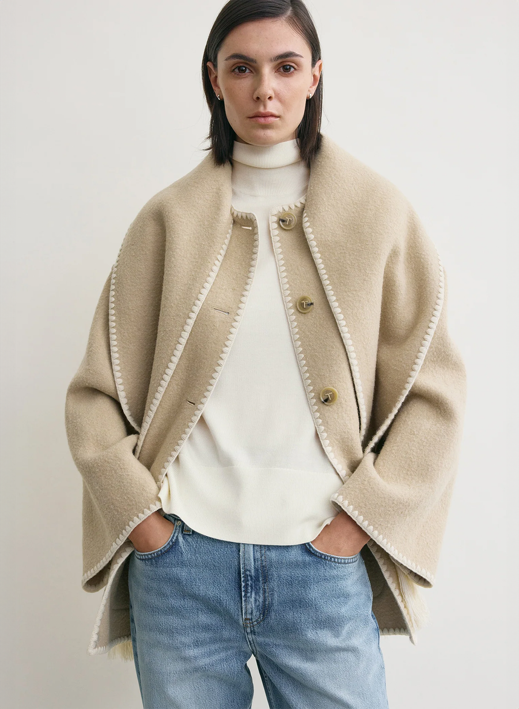 The Arlette Wrap Coat