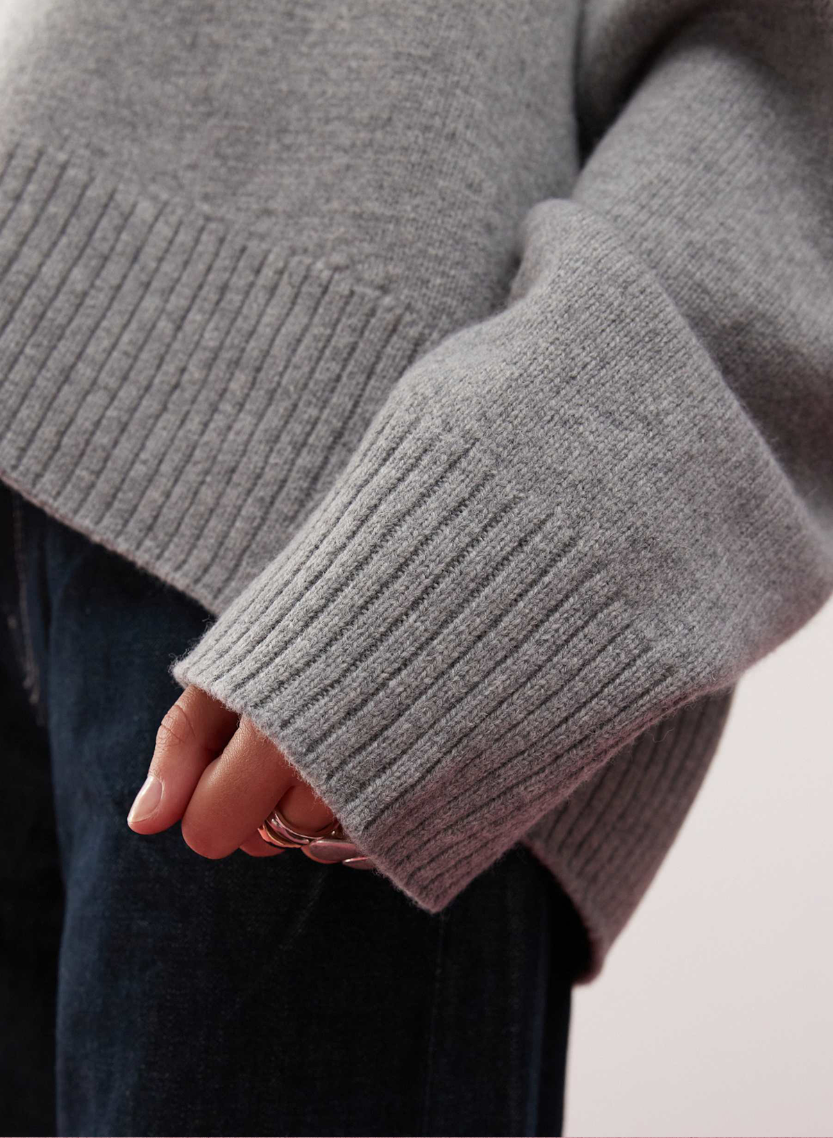 The Grey Ease Sweater