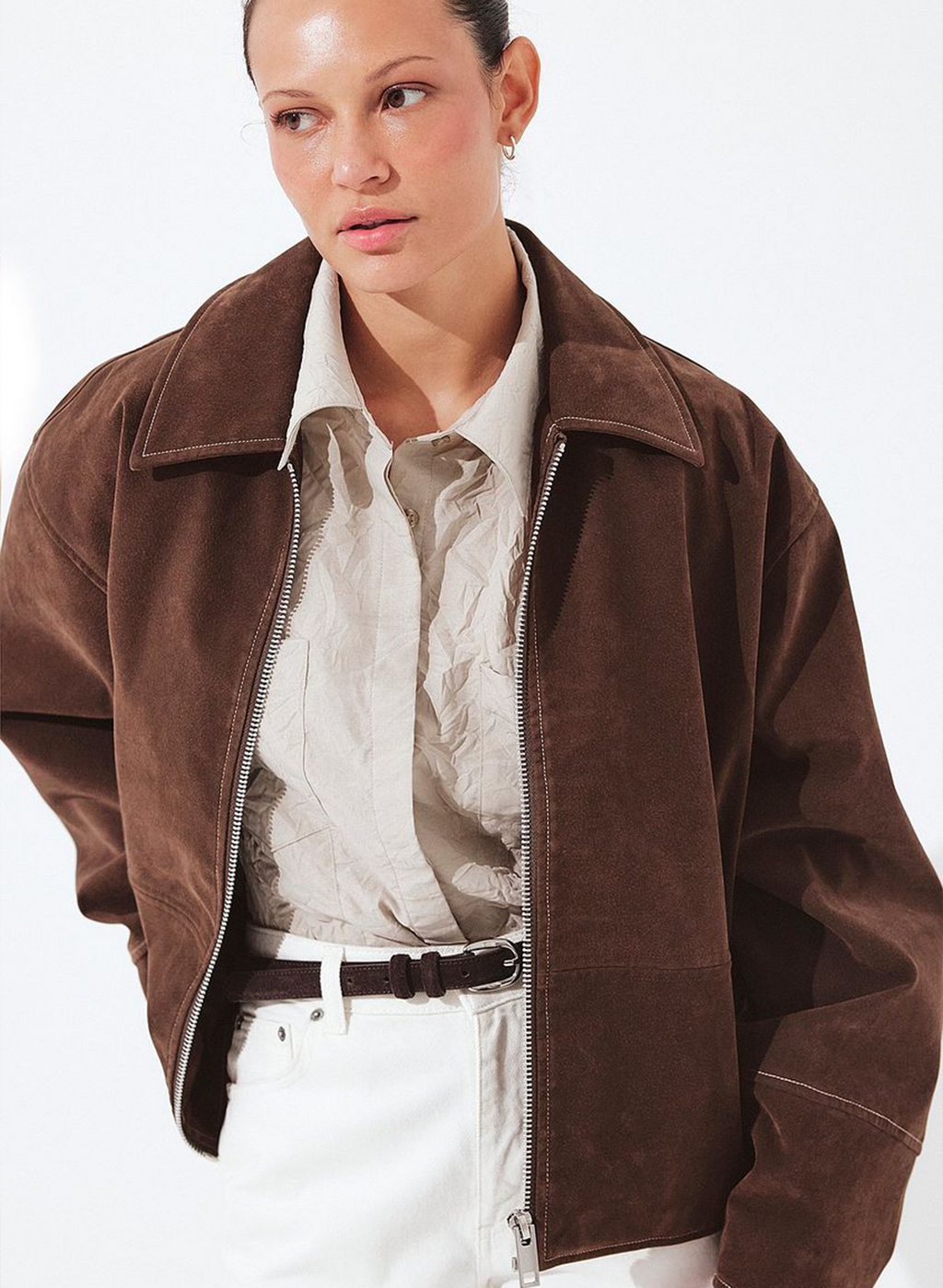 The Valen Suede Jacket