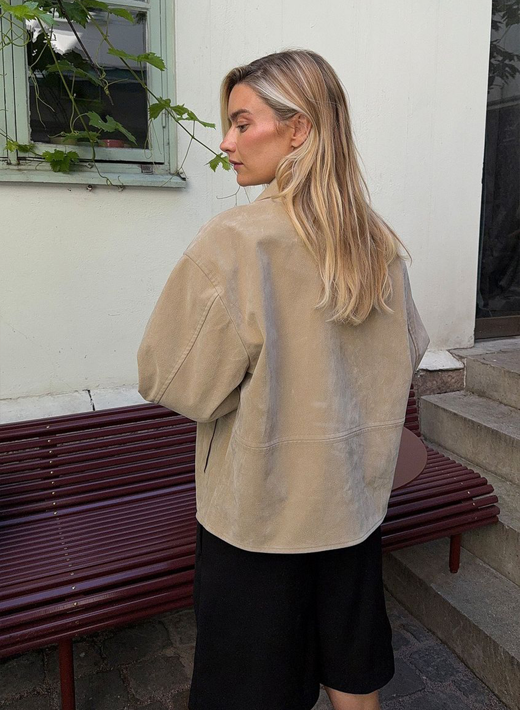 The Valen Suede Jacket