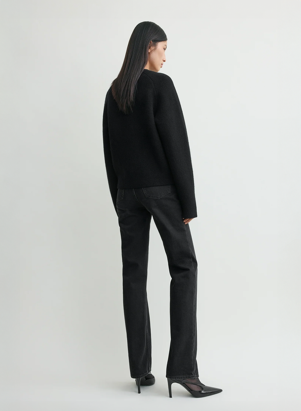 Hammered button cardigan