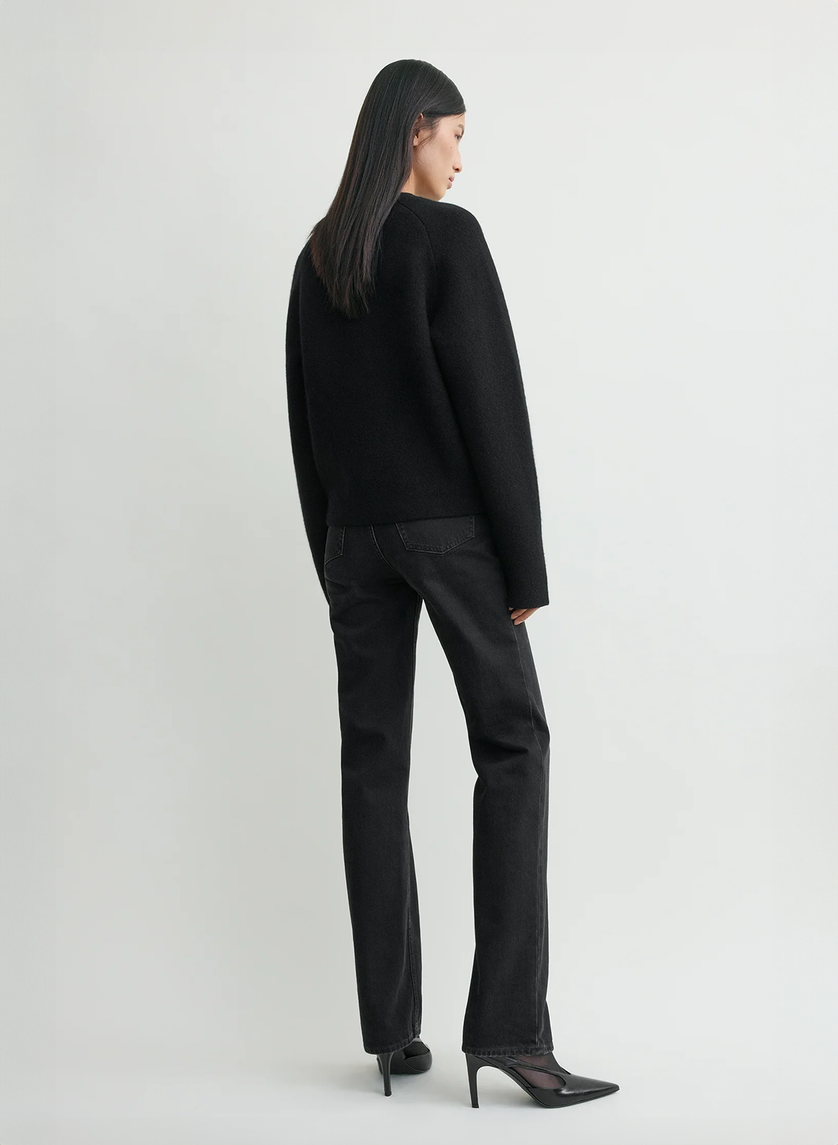 Hammered button cardigan