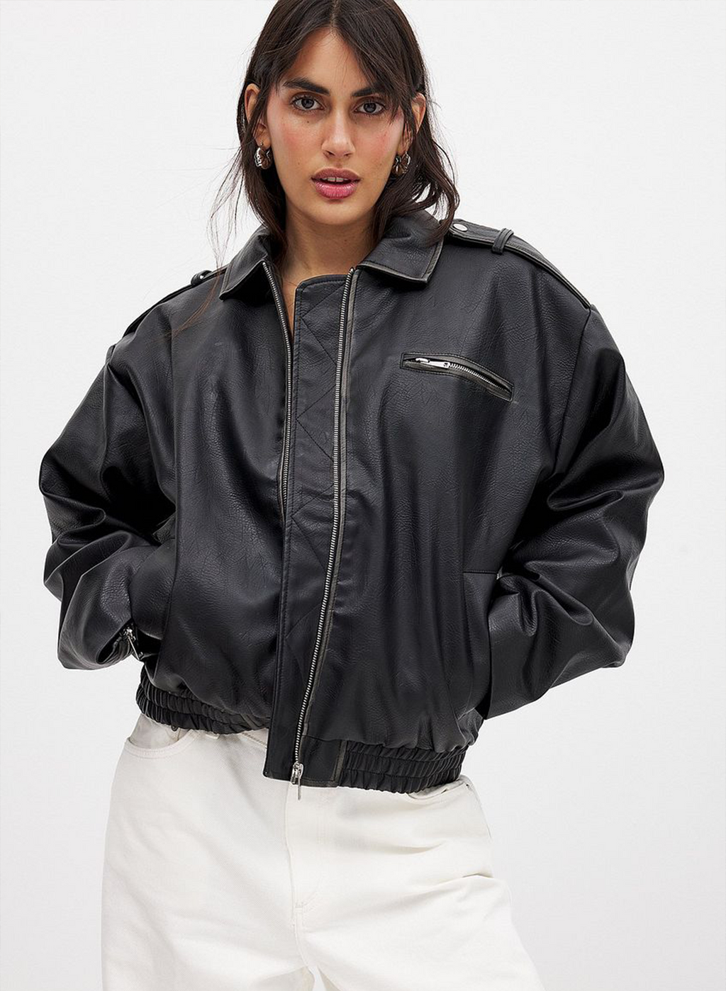 The Noir Bomber Jacket