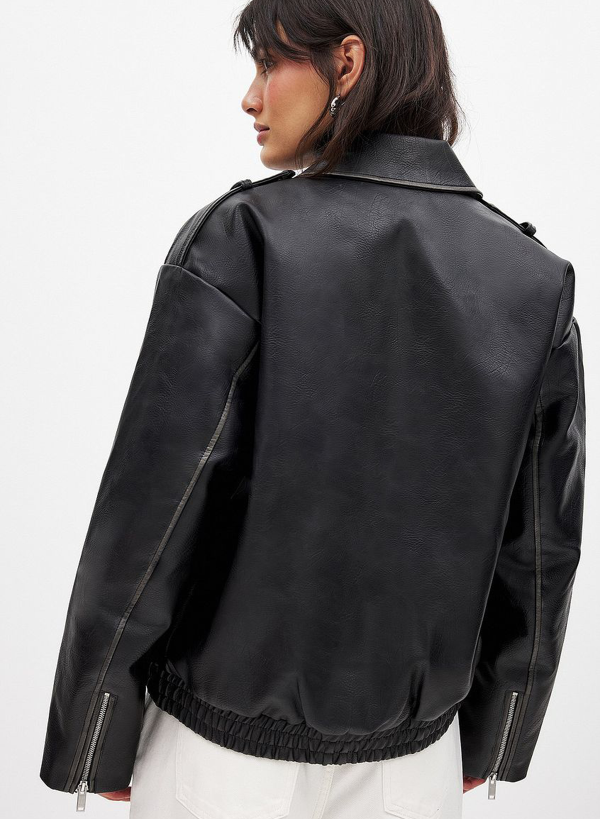 The Noir Bomber Jacket