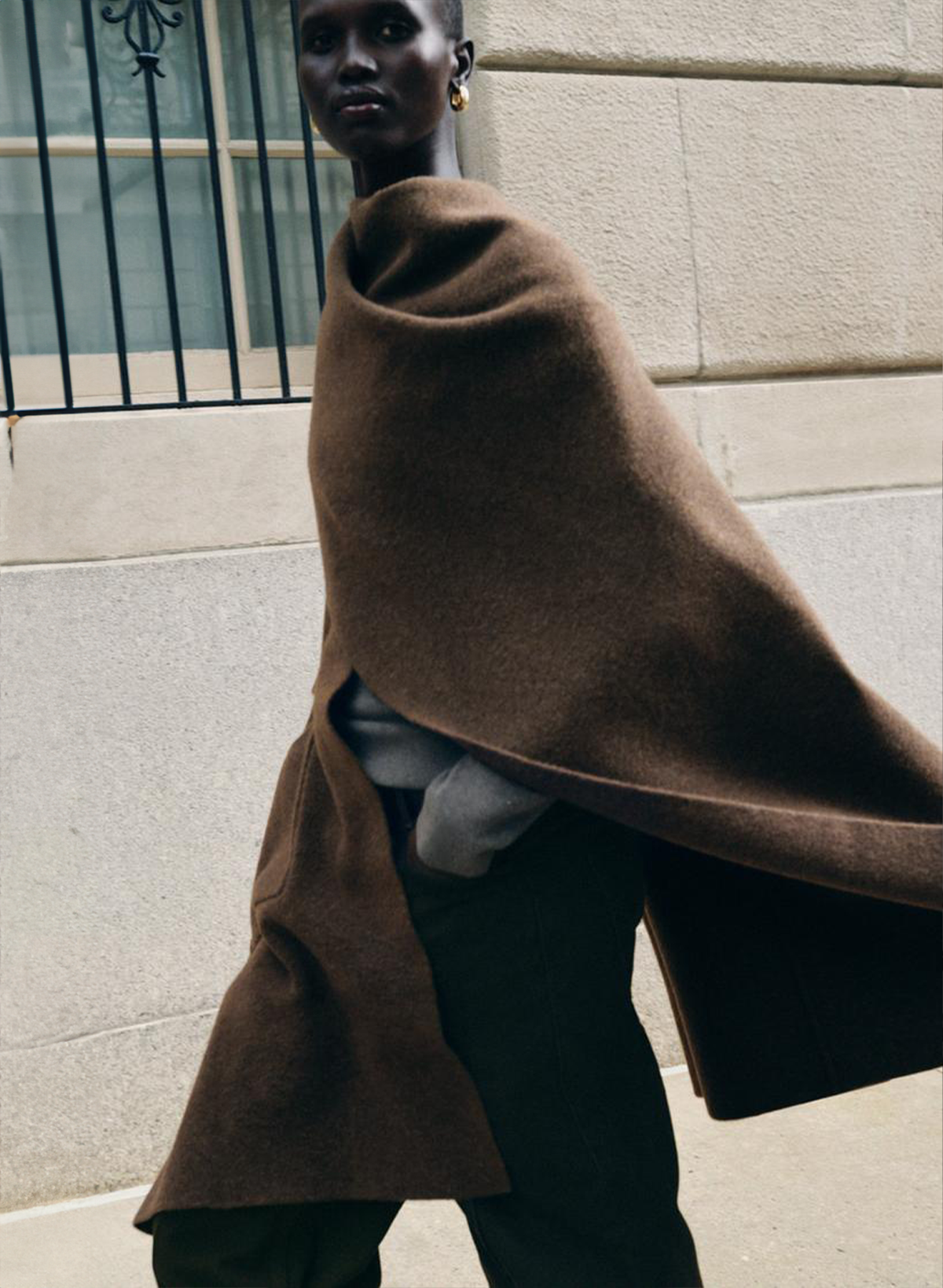 The Espresso Wrap Scarf