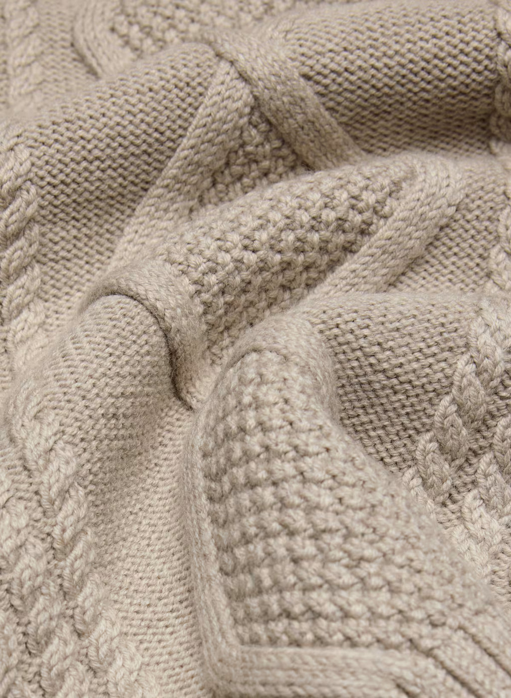 Heritage Knit Merino Wool Hi-hip Turtleneck