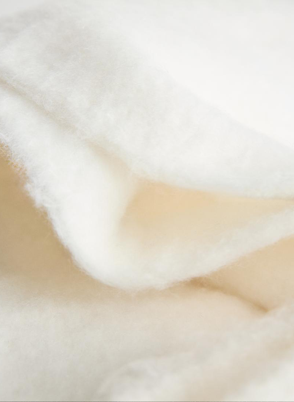 The Cream Cascade Scarf