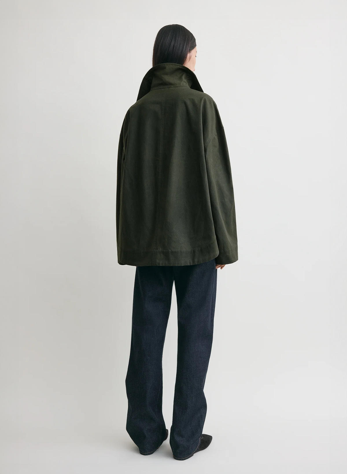 Zipped country jacket forest