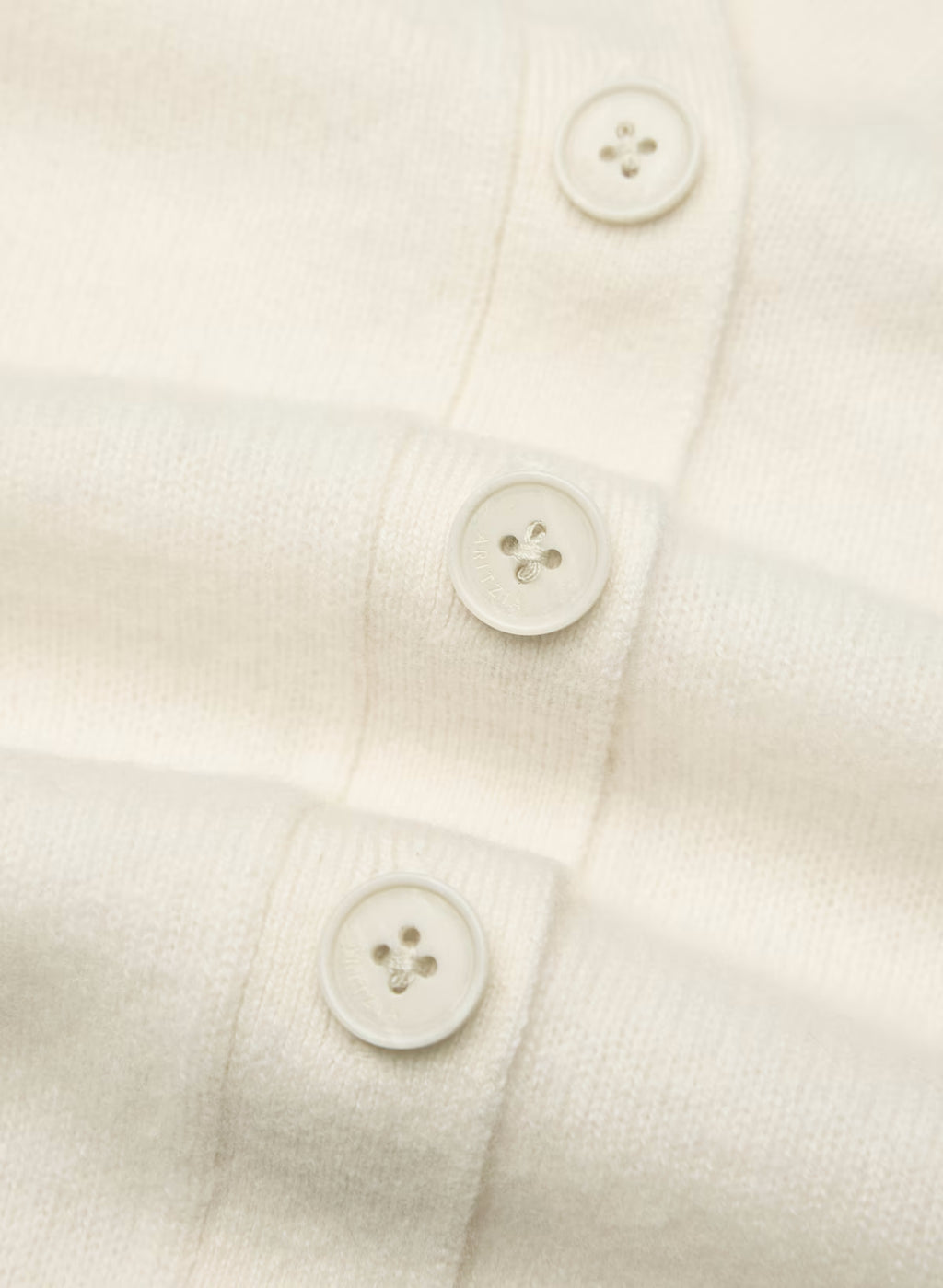 Feather Cashmere Relaxed V-neck Cardigan