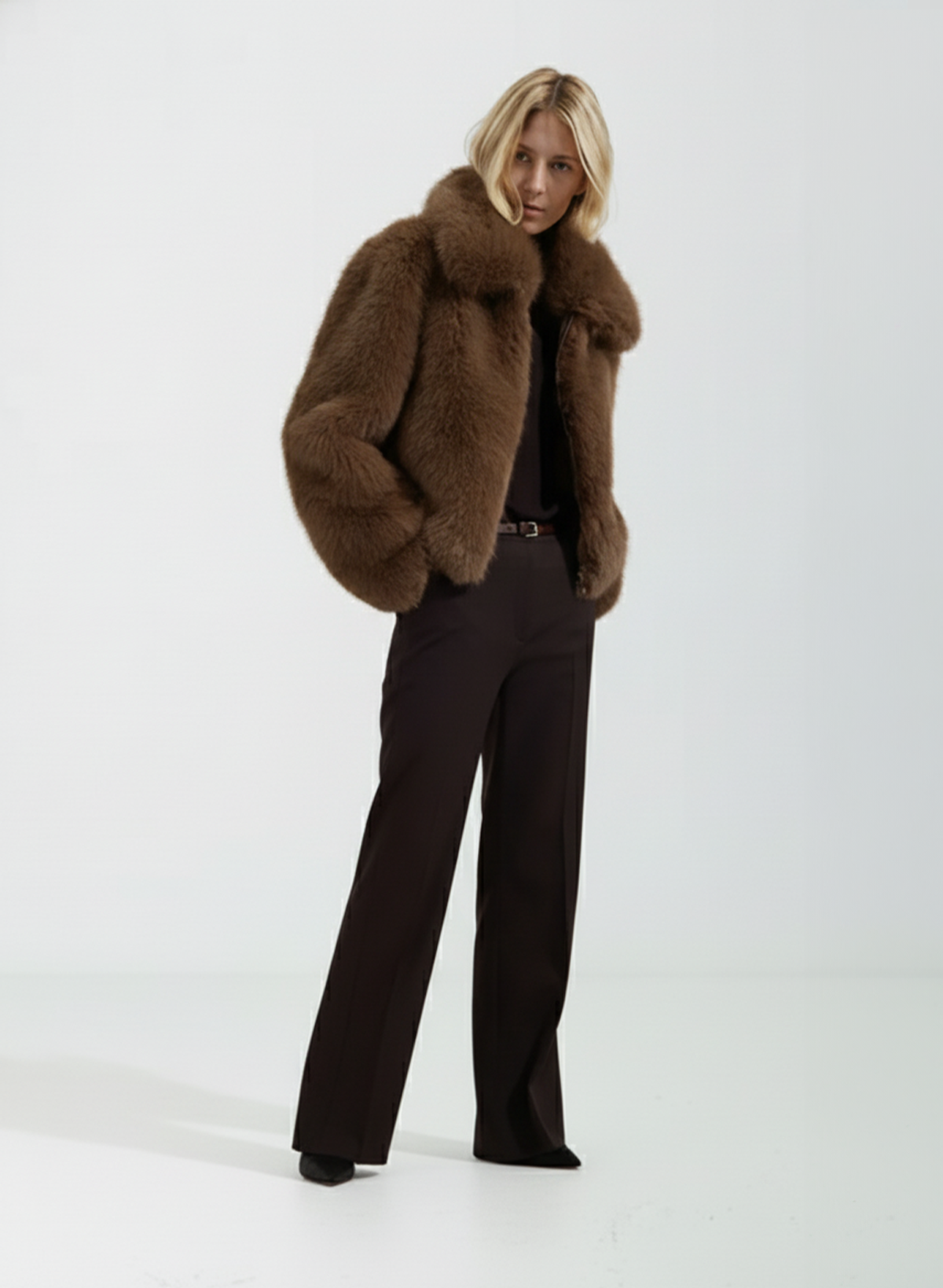 MOZROS's Hope Faux Fur Jacket