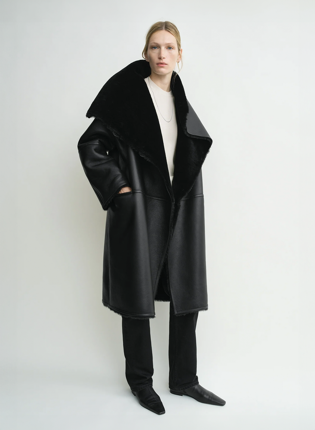 The Astrid Shearling Coat