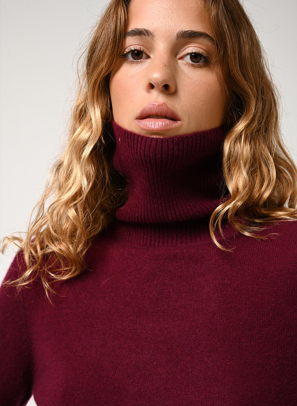 The Bordeaux Turtleneck