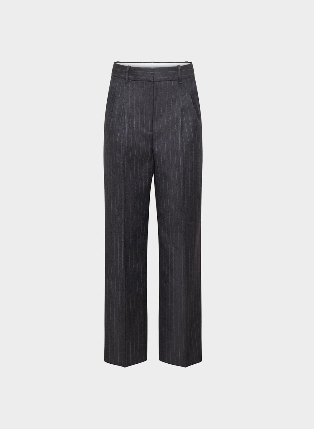 The Charcoal Pinstripe Trousers