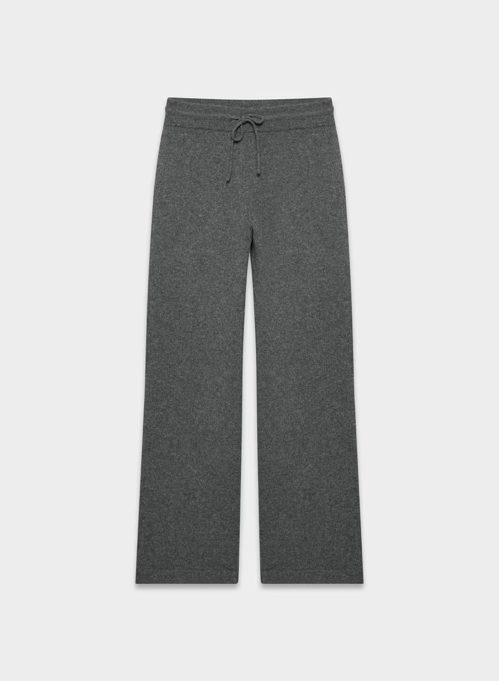 Essential Cashmere Hi-rise Wide Pant