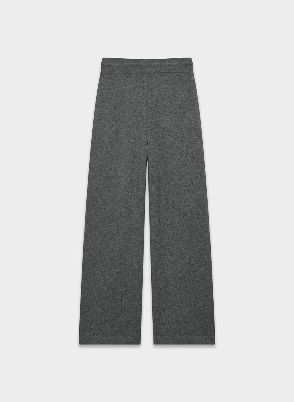 Essential Cashmere Hi-rise Wide Pant