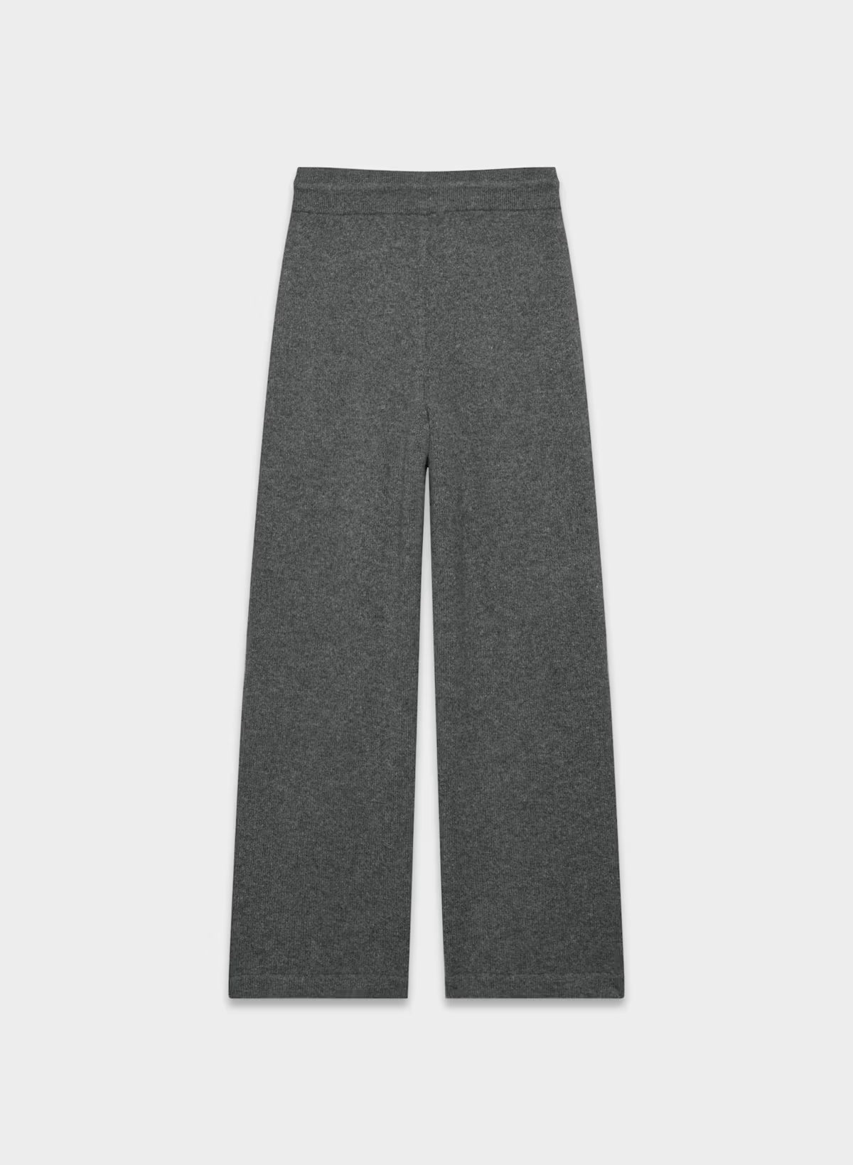 Essential Cashmere Hi-rise Wide Pant