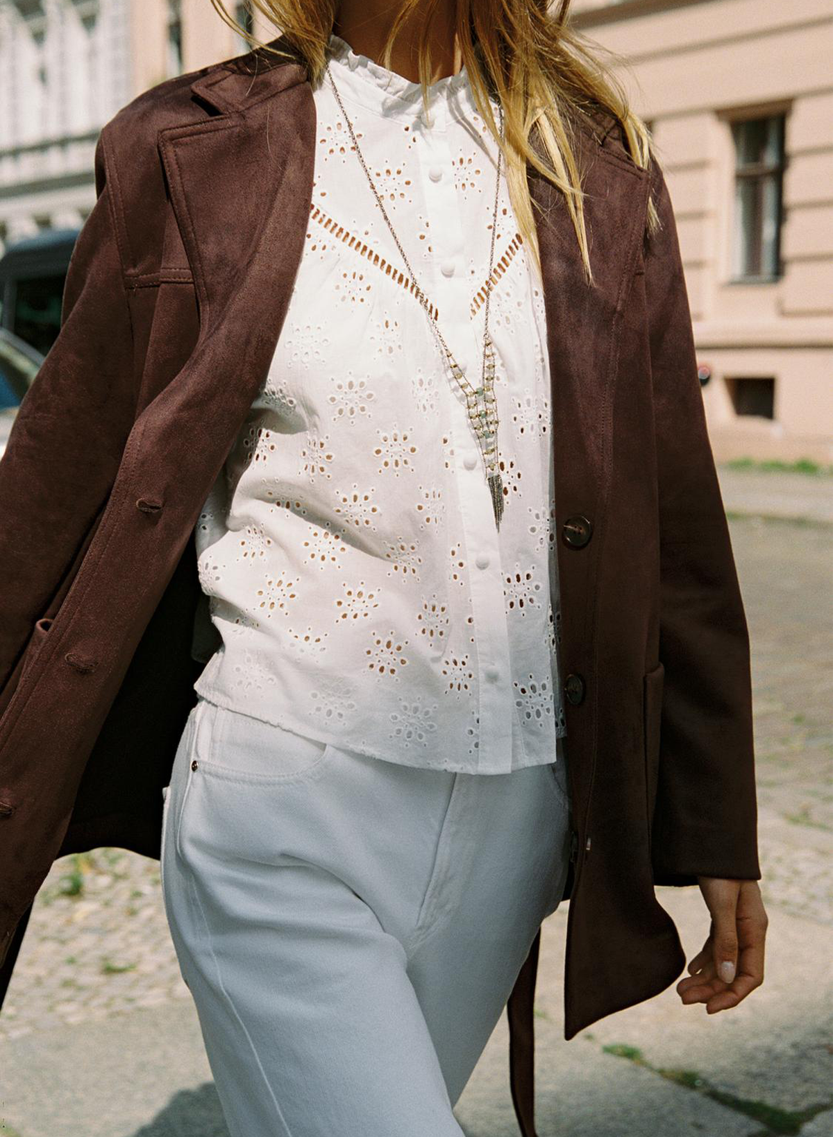 The Suede Belted Jacket