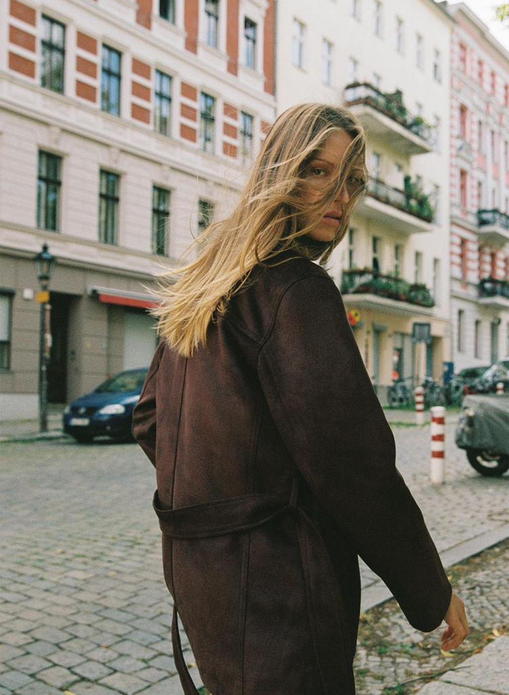 The Suede Belted Jacket