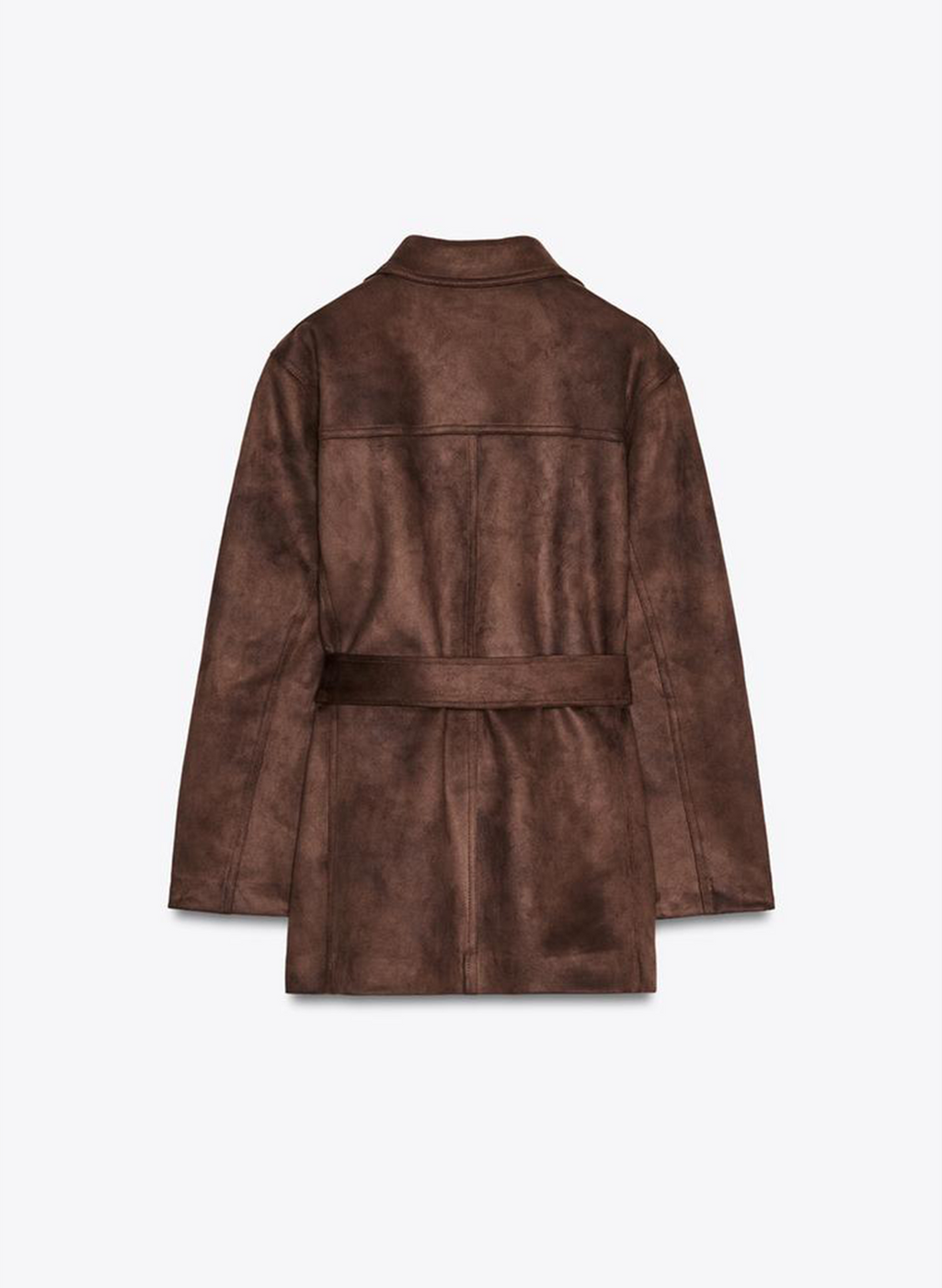The Suede Belted Jacket