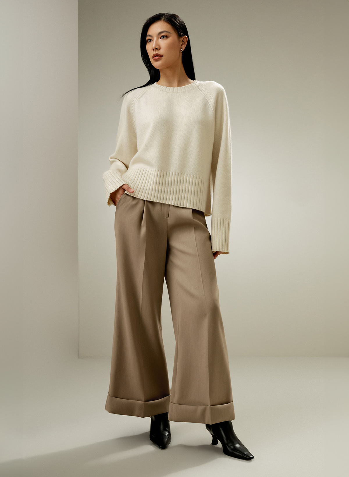 Oversized Gelato Wool-Blend Sweater