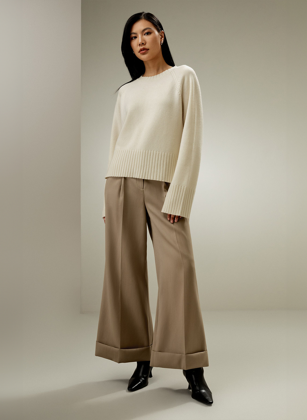 Oversized Gelato Wool-Blend Sweater