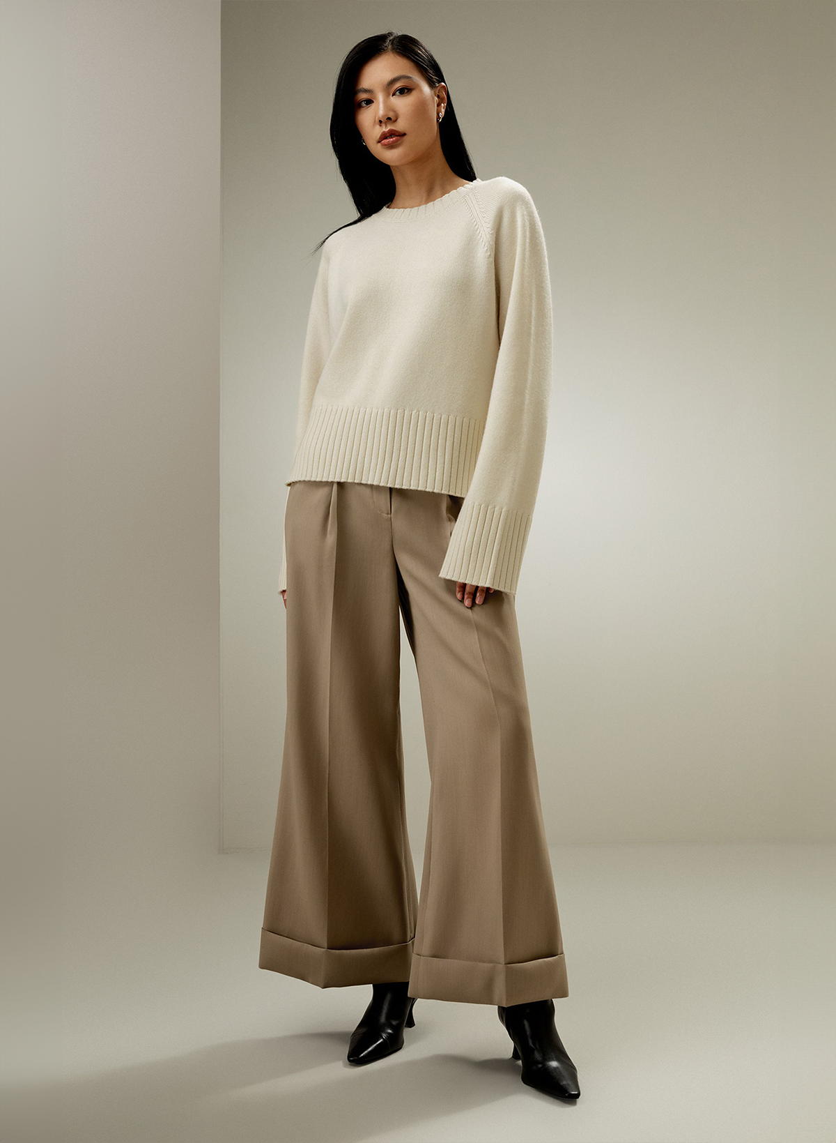 Oversized Gelato Wool-Blend Sweater