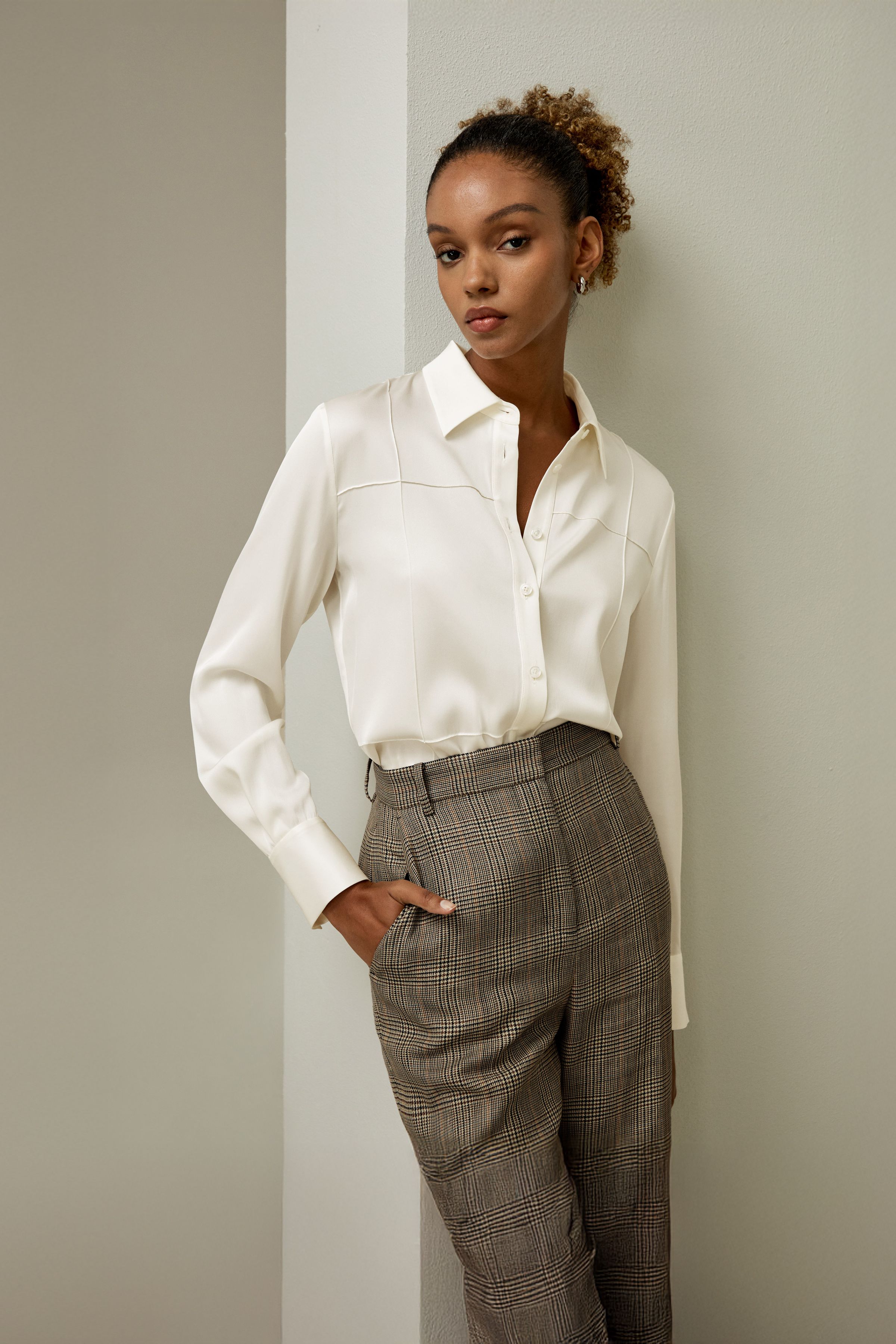 Sprezzatura Silk Blouse