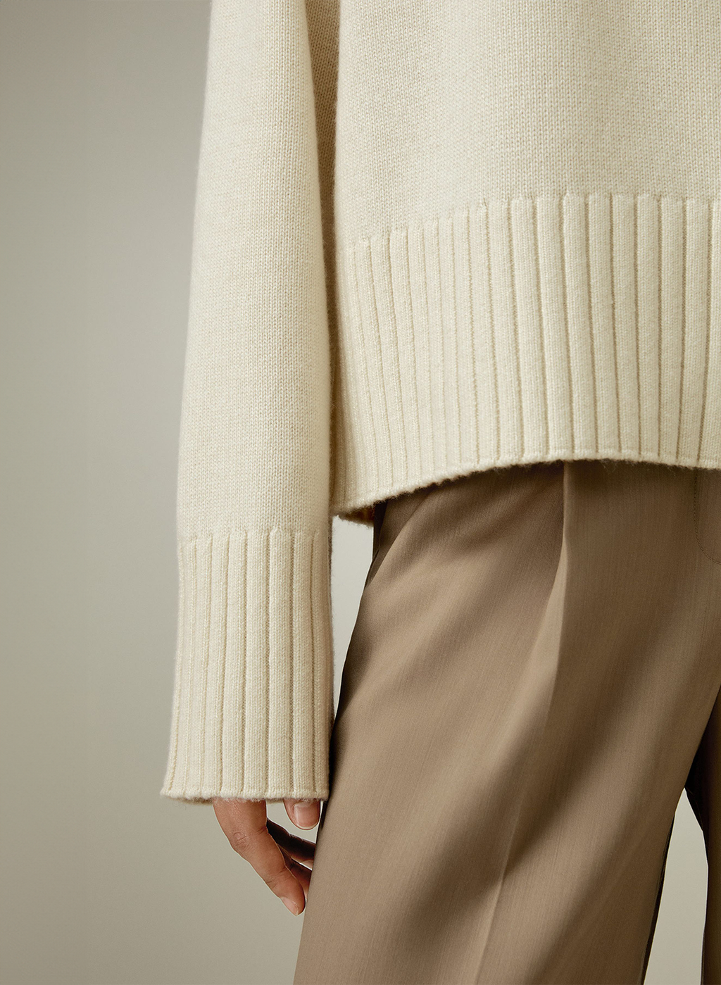 Oversized Gelato Wool-Blend Sweater