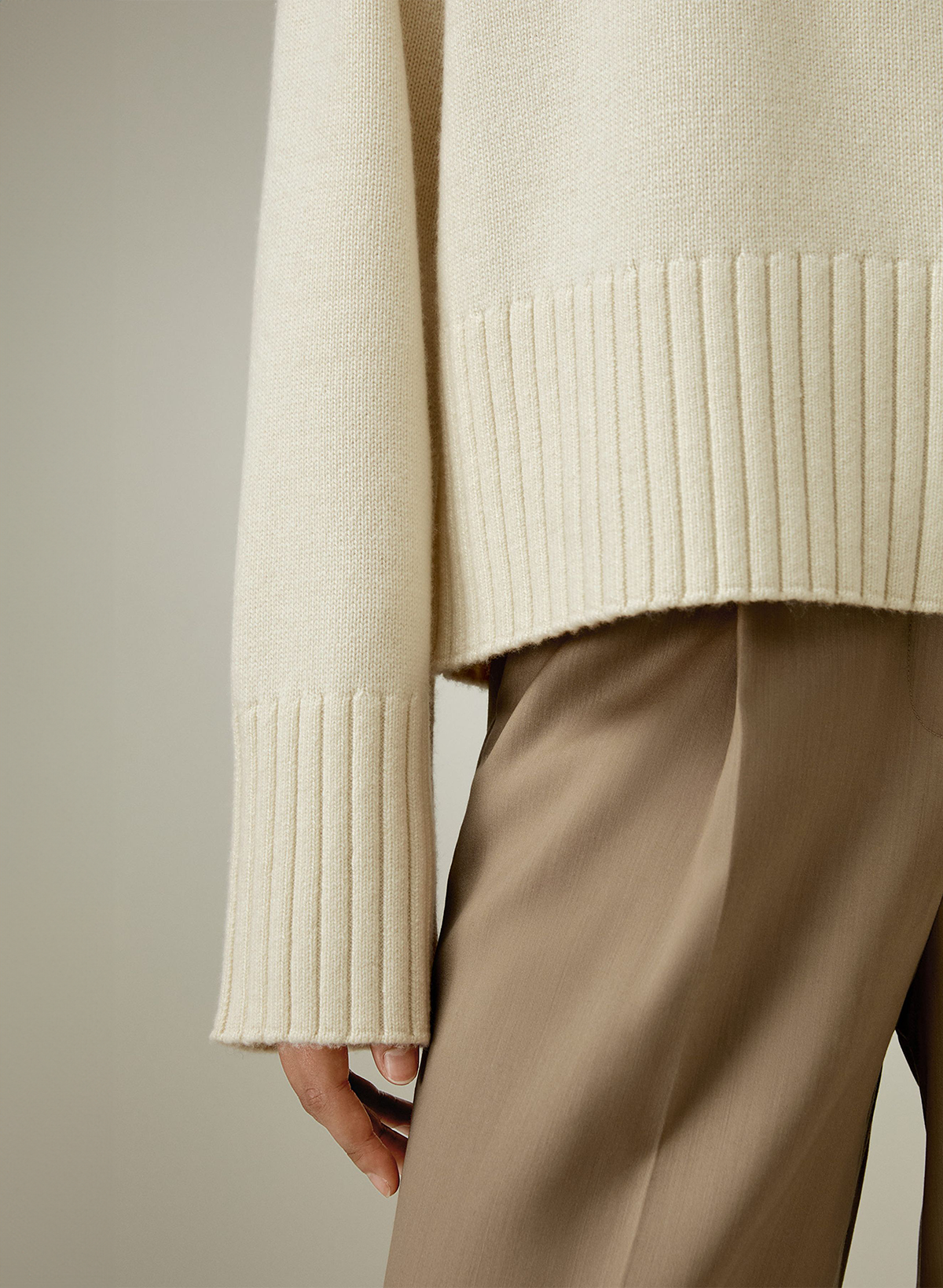 Oversized Gelato Wool-Blend Sweater