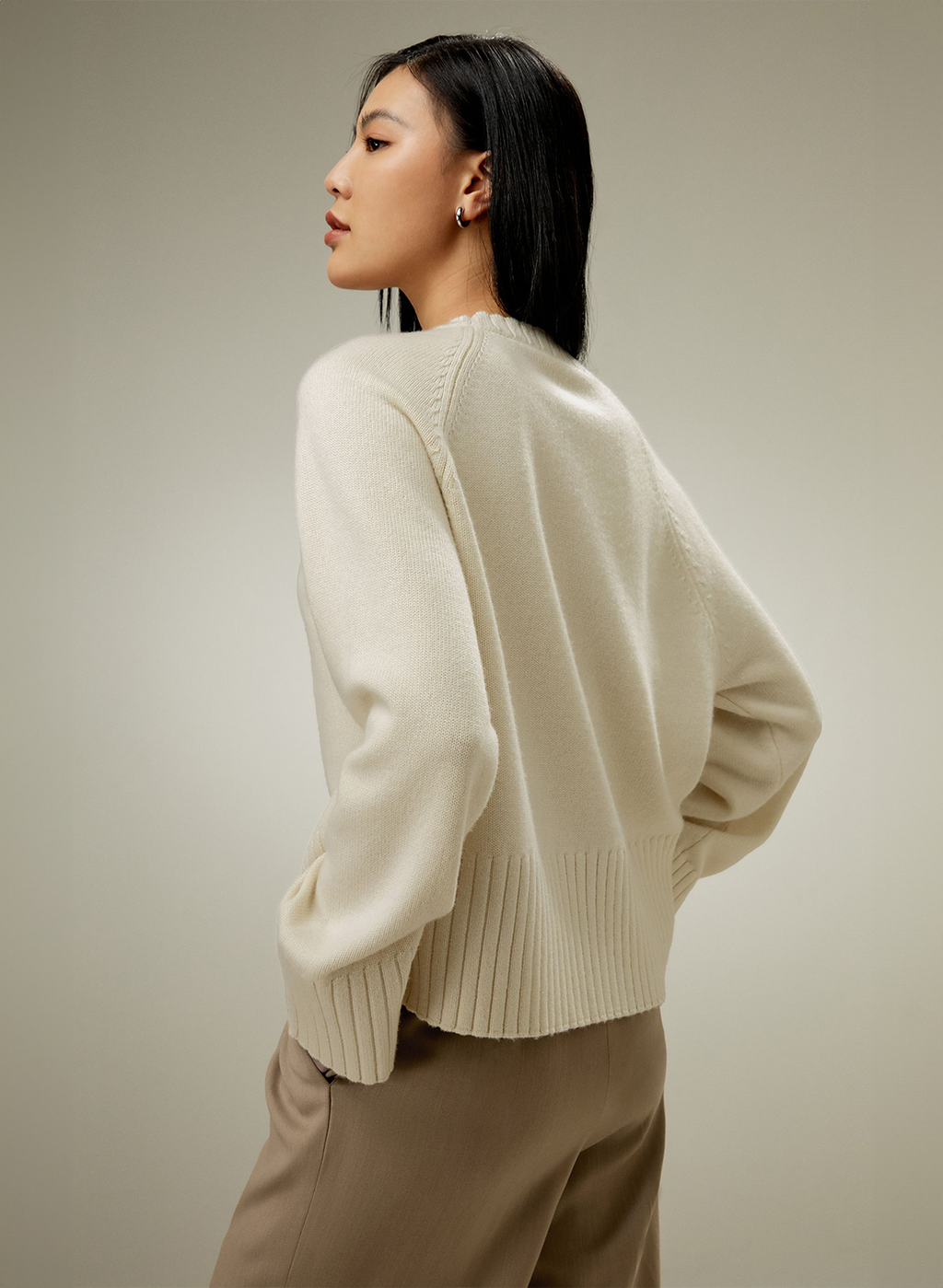 Oversized Gelato Wool-Blend Sweater