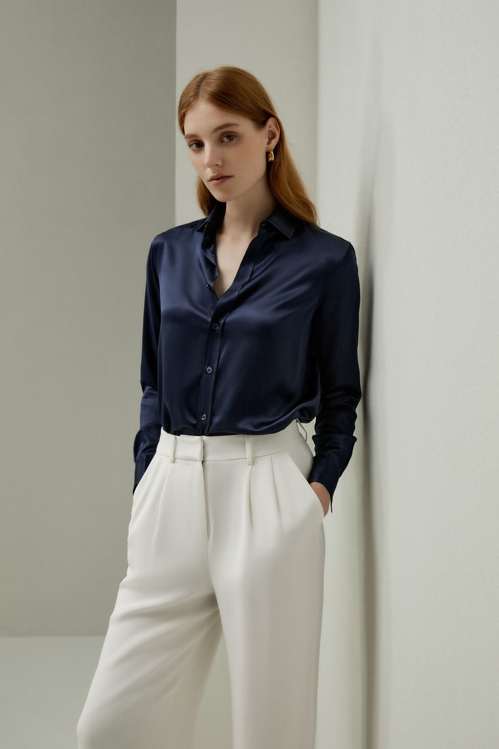 Tailored Silk Shirt