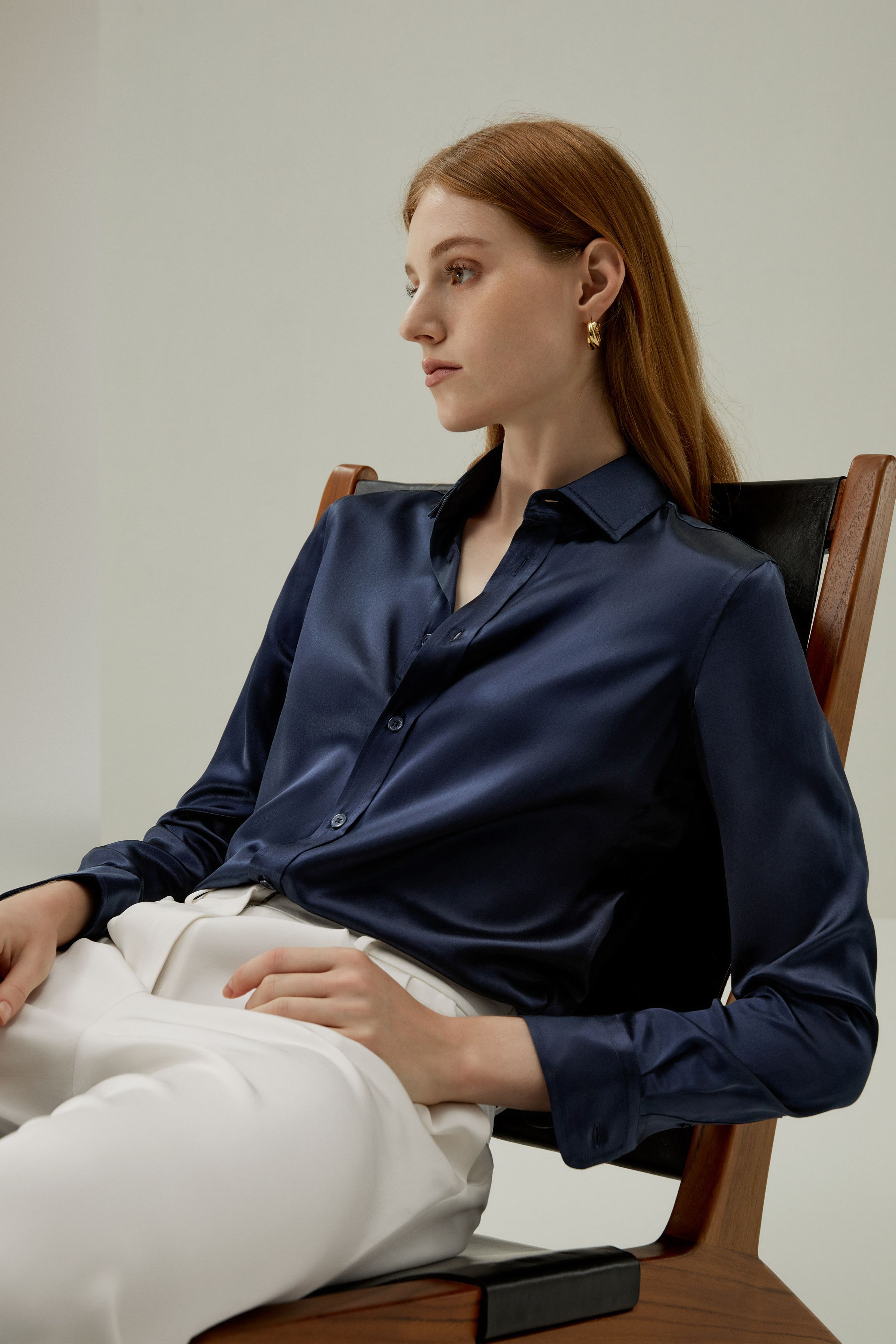 Tailored Silk Shirt