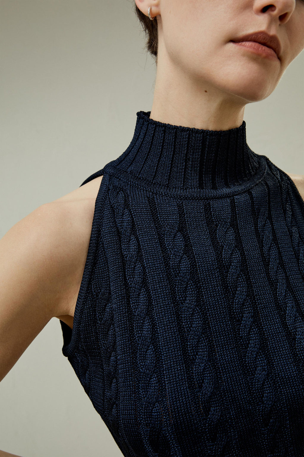 Wild Silk Sleeveless Sweater