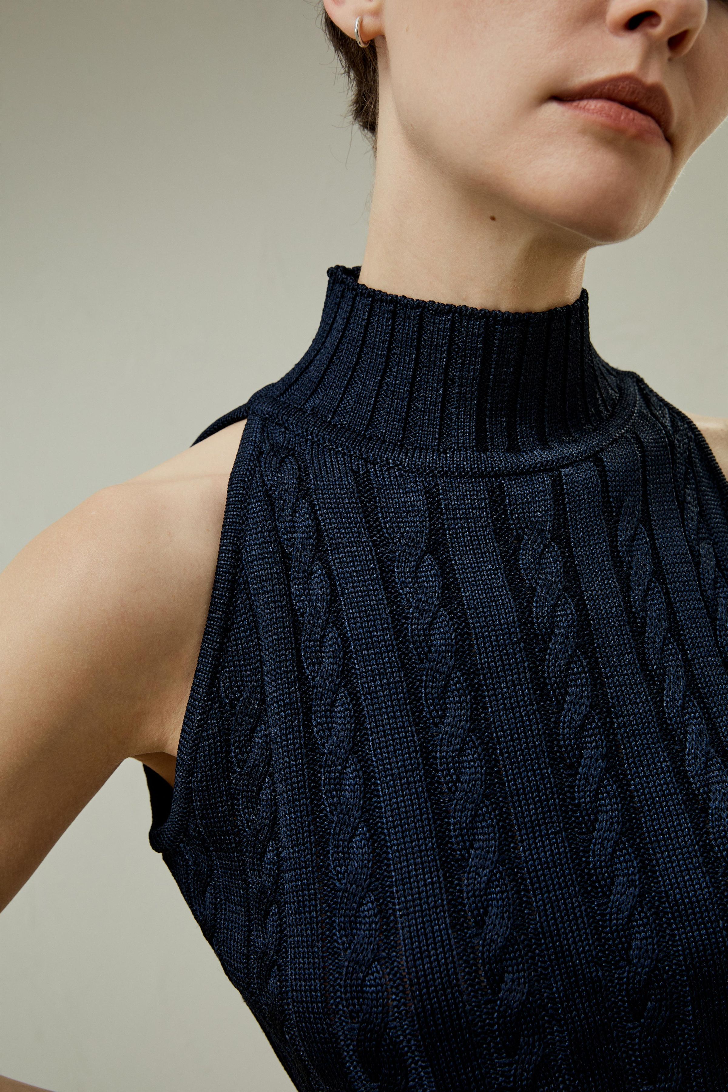 Wild Silk Sleeveless Sweater