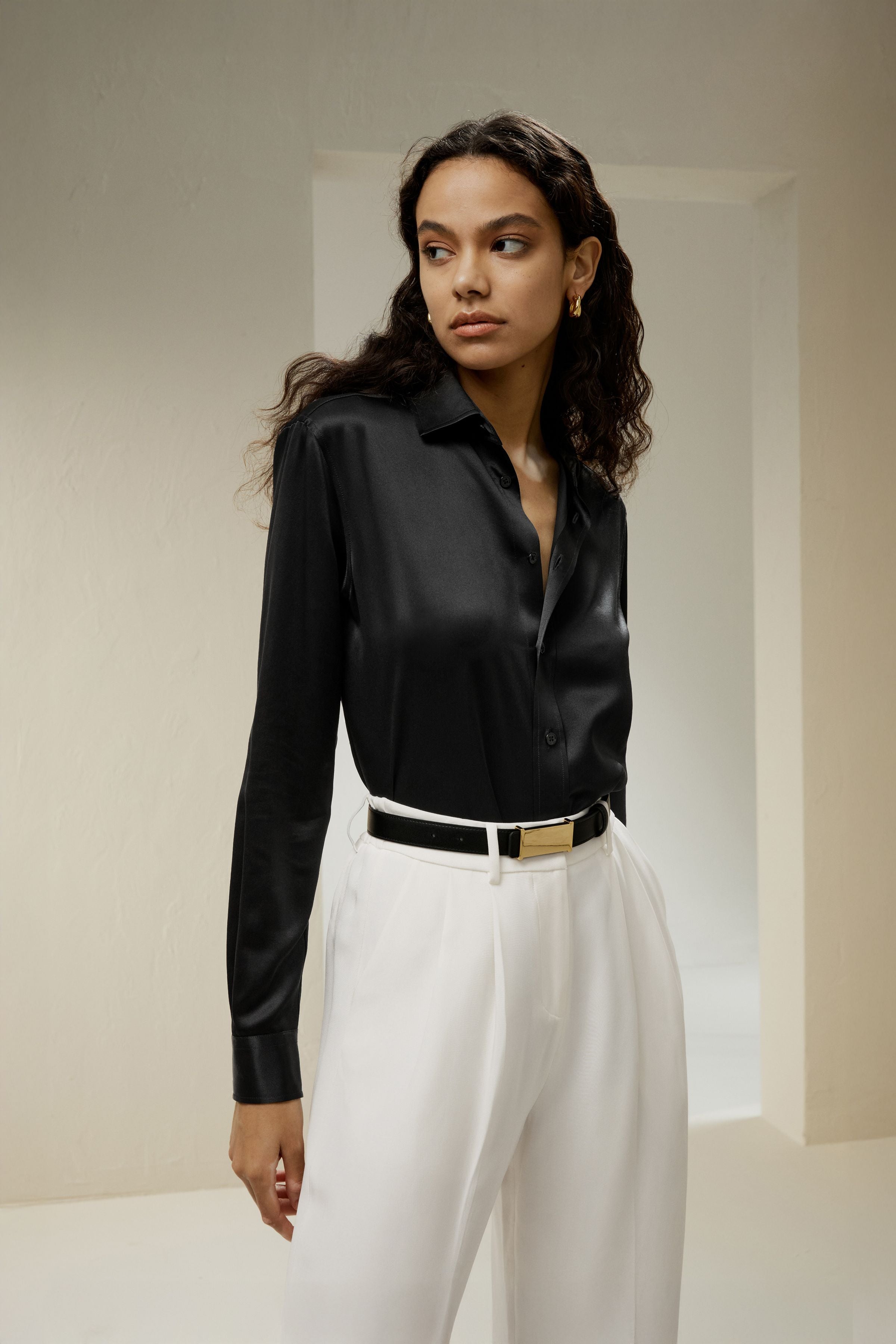 Tailored Silk Shirt