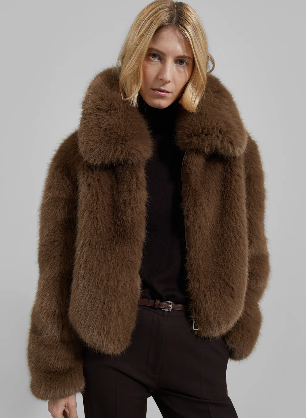 MOZROS's Hope Faux Fur Jacket