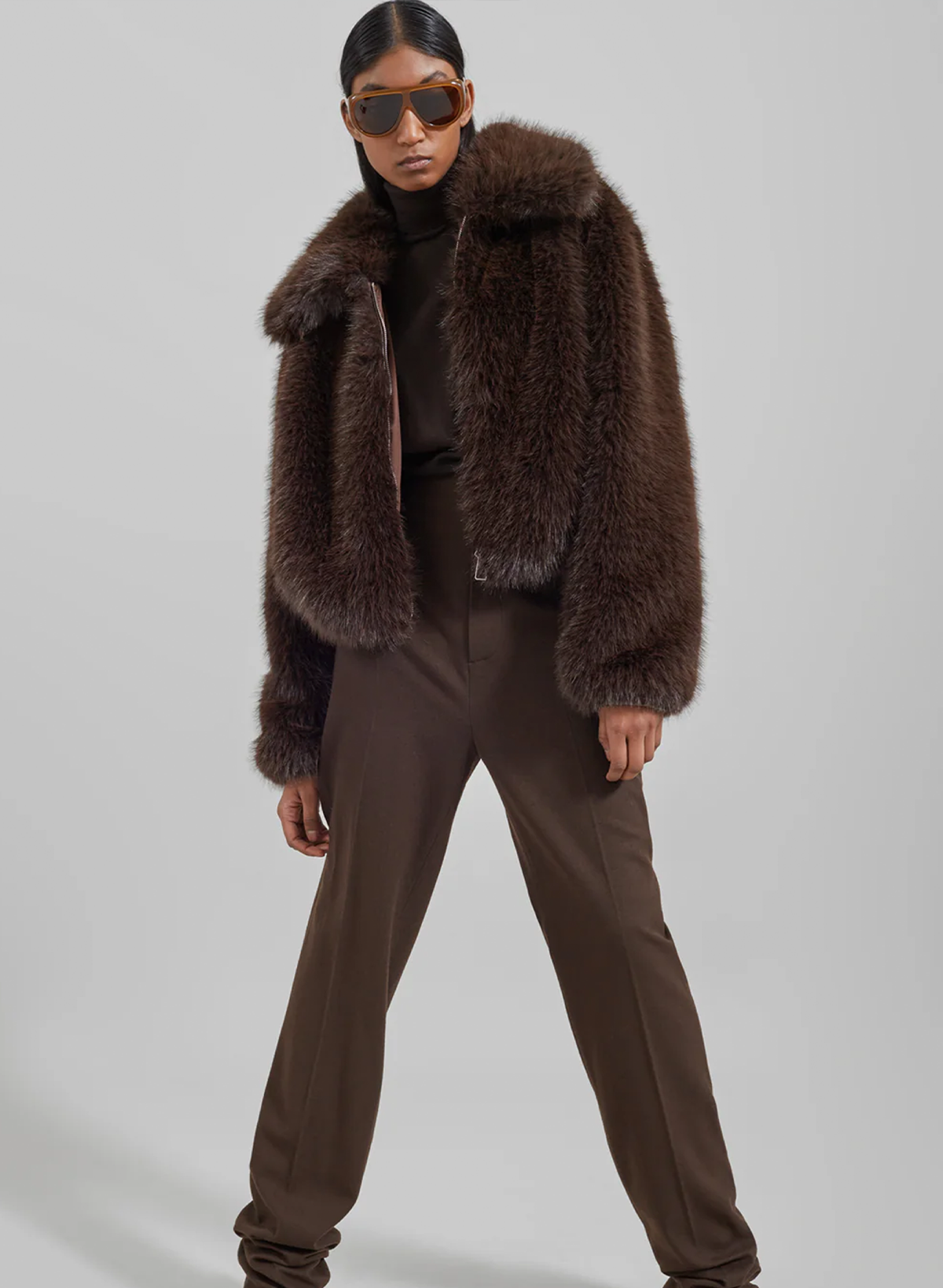 MOZROS's Hope Faux Fur Jacket