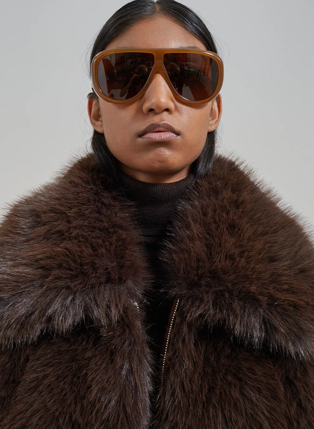 MOZROS's Hope Faux Fur Jacket