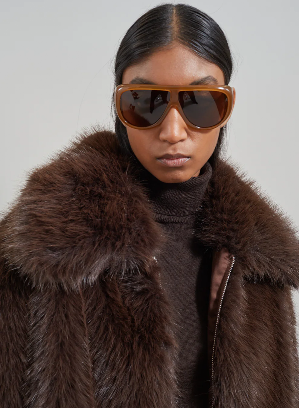 MOZROS's Hope Faux Fur Jacket