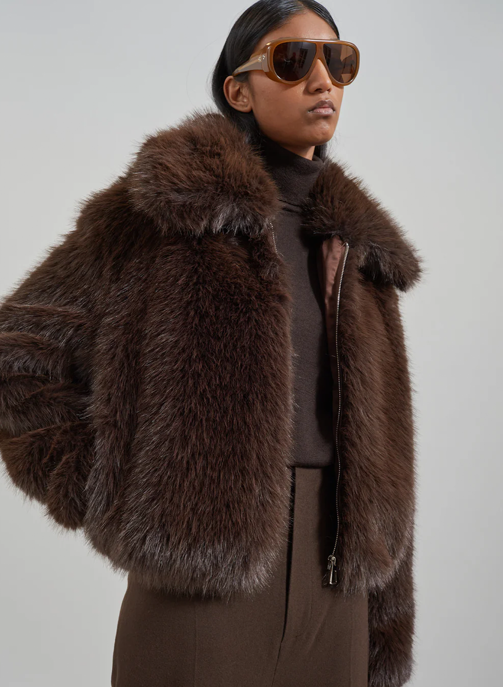 MOZROS's Hope Faux Fur Jacket