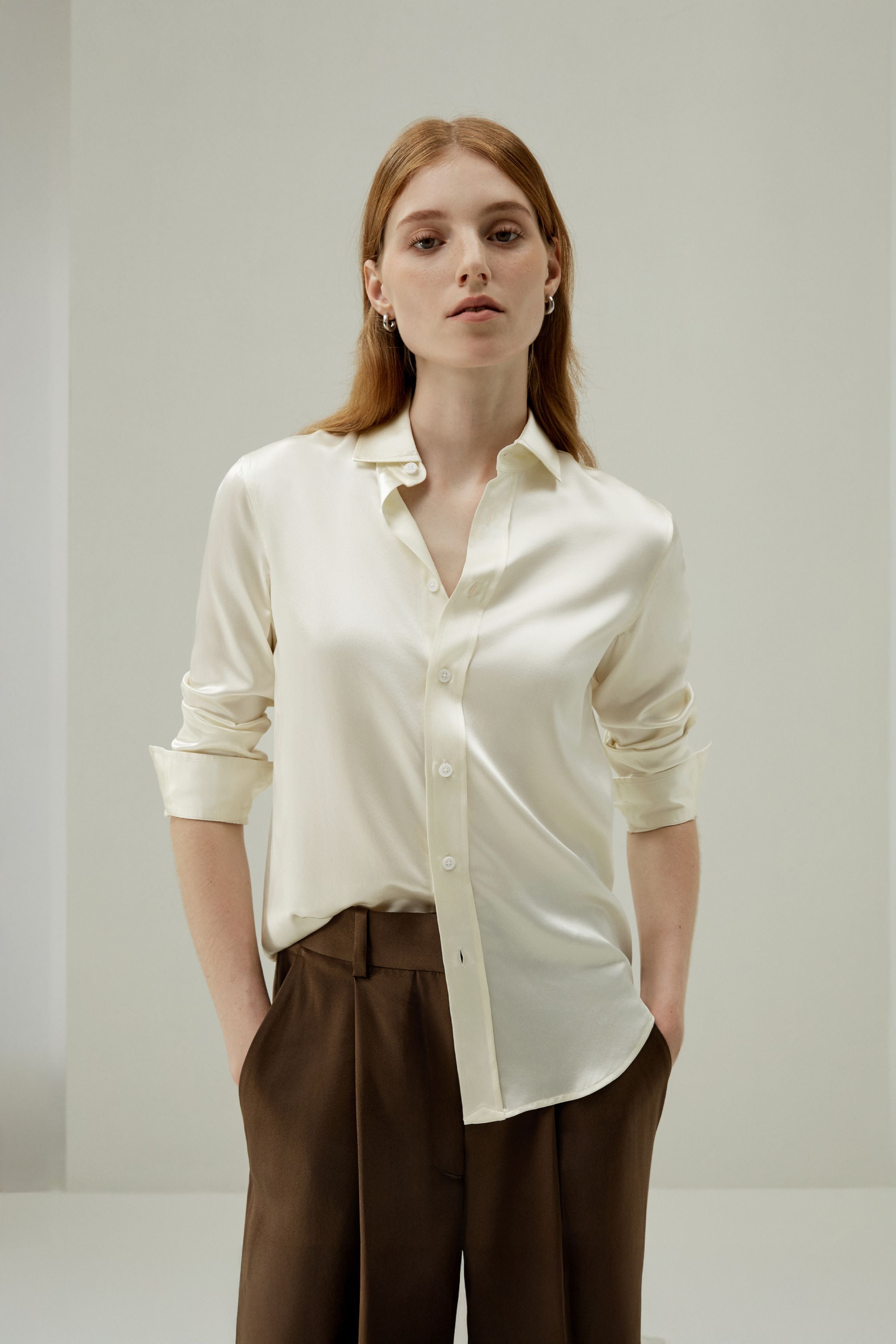 Tailored Silk Shirt