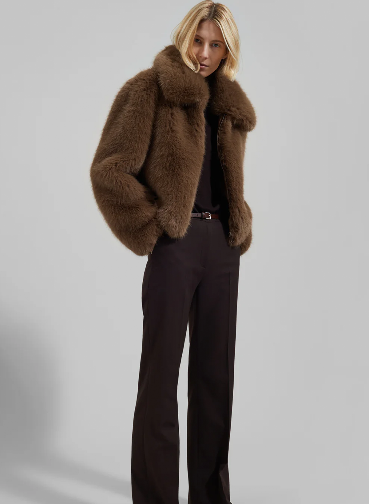 MOZROS's Hope Faux Fur Jacket