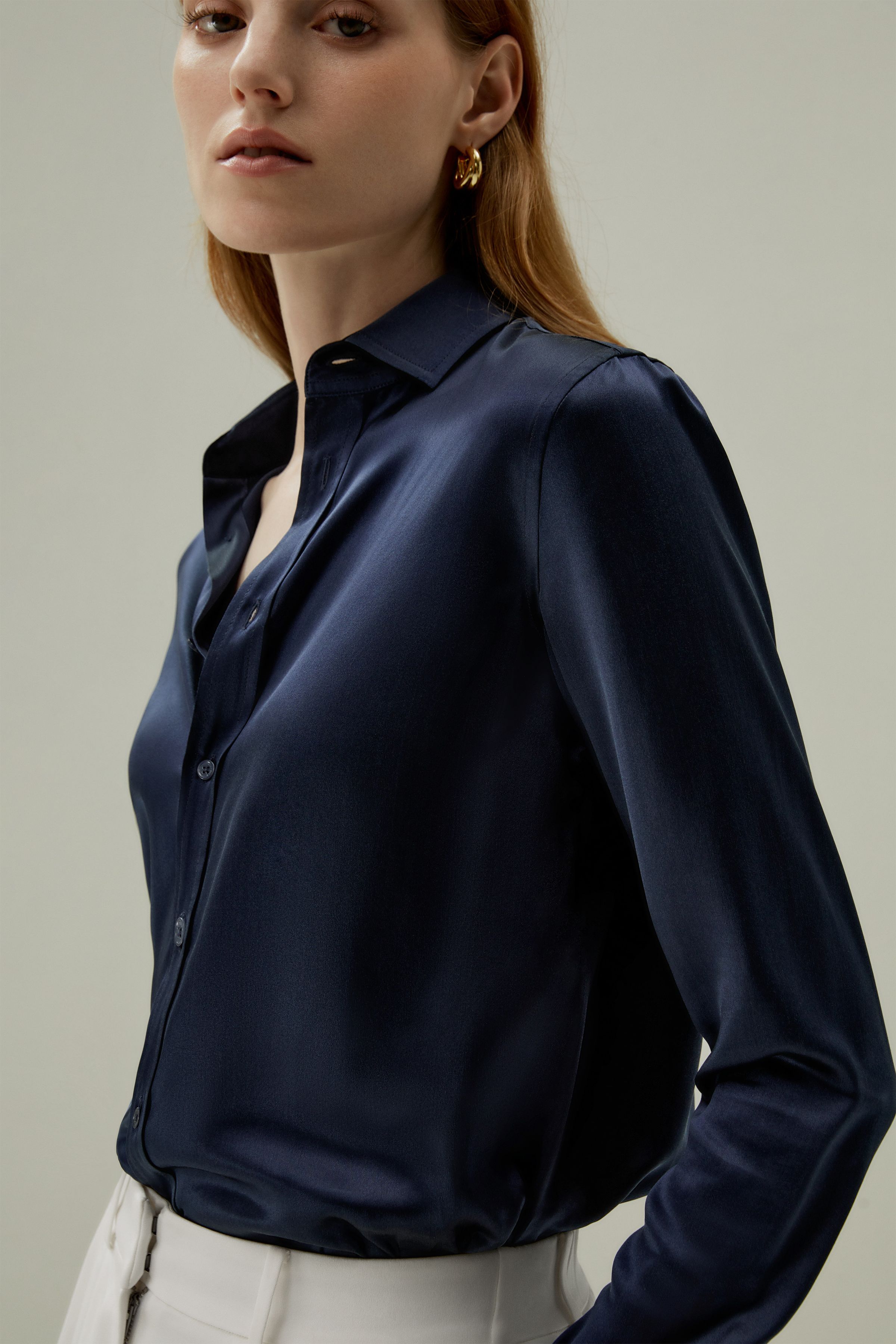 Tailored Silk Shirt