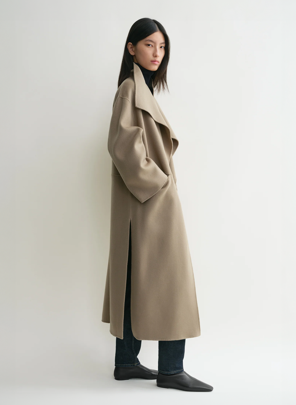 The Siena Oversized Wrap Coat