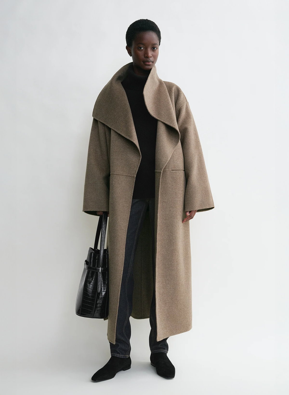 The Siena Oversized Wrap Coat