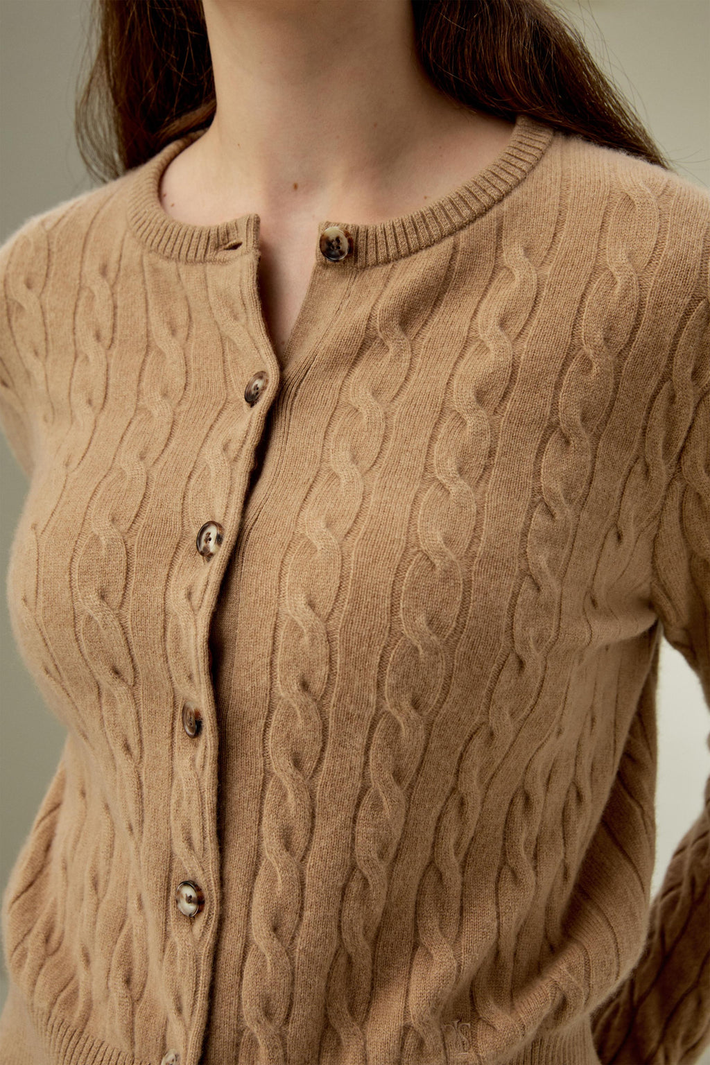 Baby Cashmere Cable-Knit Cardigan