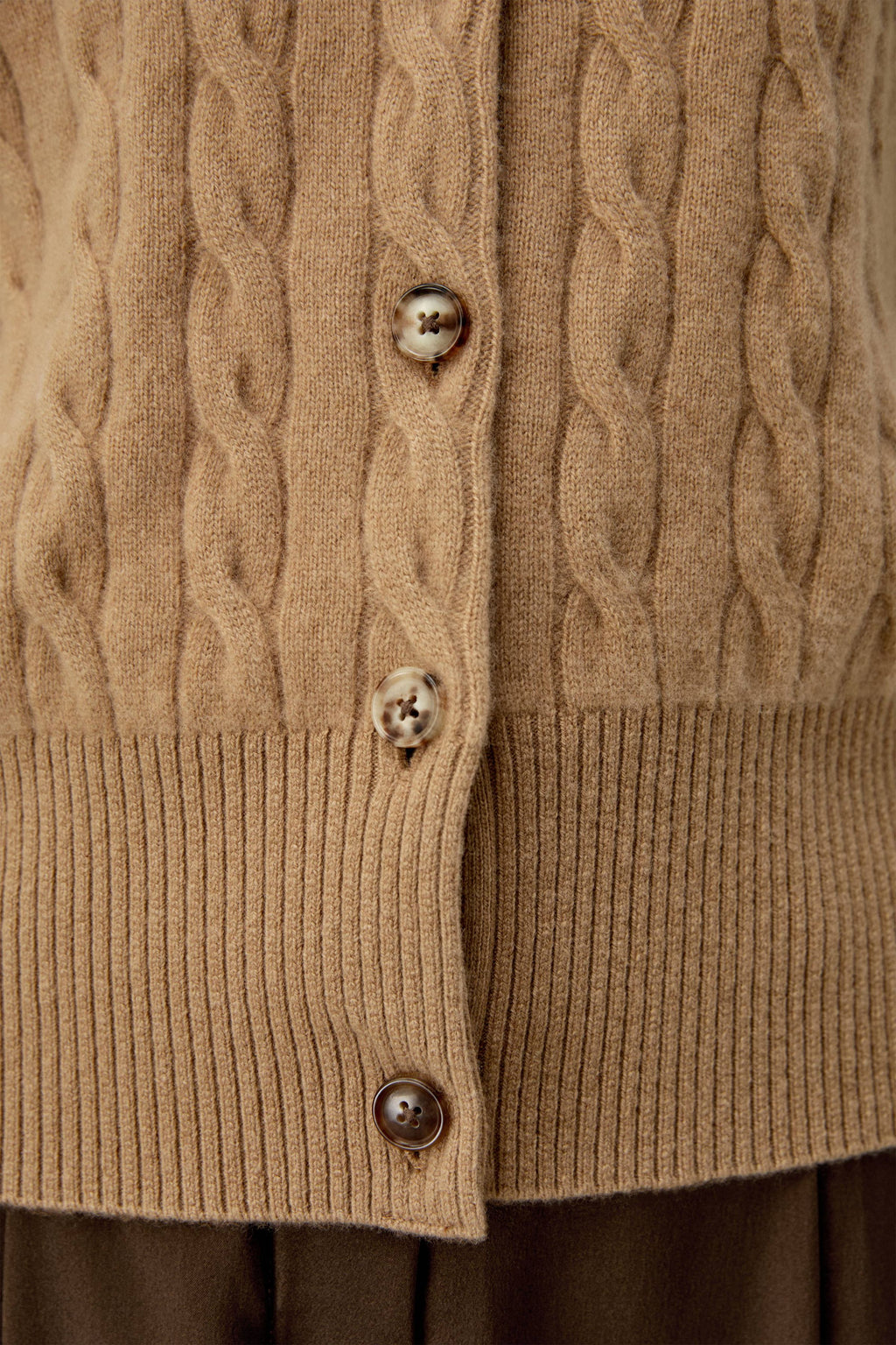 Baby Cashmere Cable-Knit Cardigan