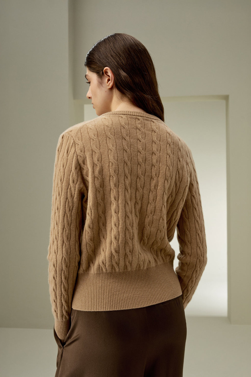 Baby Cashmere Cable-Knit Cardigan